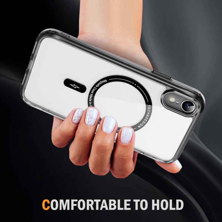 For iPhone XR Airbag Magsafe PC Hybrid TPU Phone Case