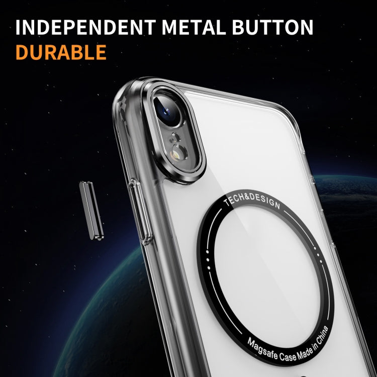 For iPhone XR Airbag Magsafe PC Hybrid TPU Phone Case
