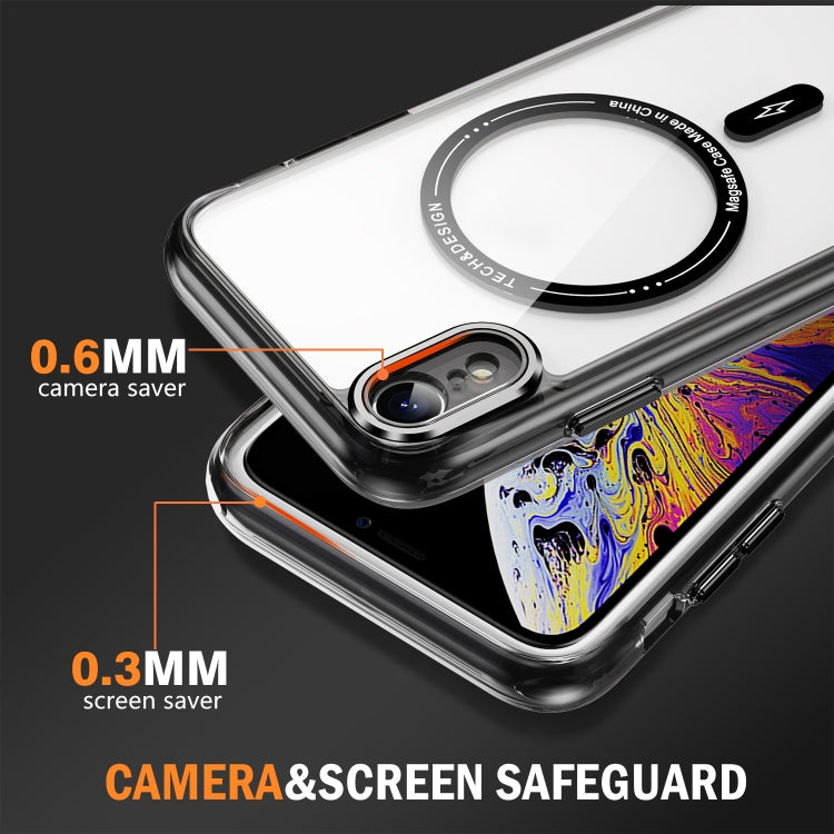 For iPhone XR Airbag Magsafe PC Hybrid TPU Phone Case