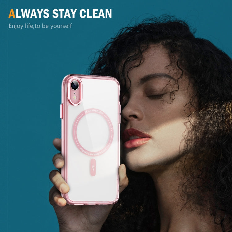 For iPhone XR Airbag Magsafe PC Hybrid TPU Phone Case