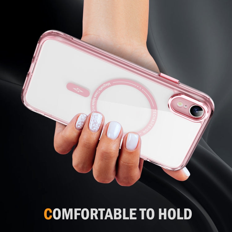 For iPhone XR Airbag Magsafe PC Hybrid TPU Phone Case