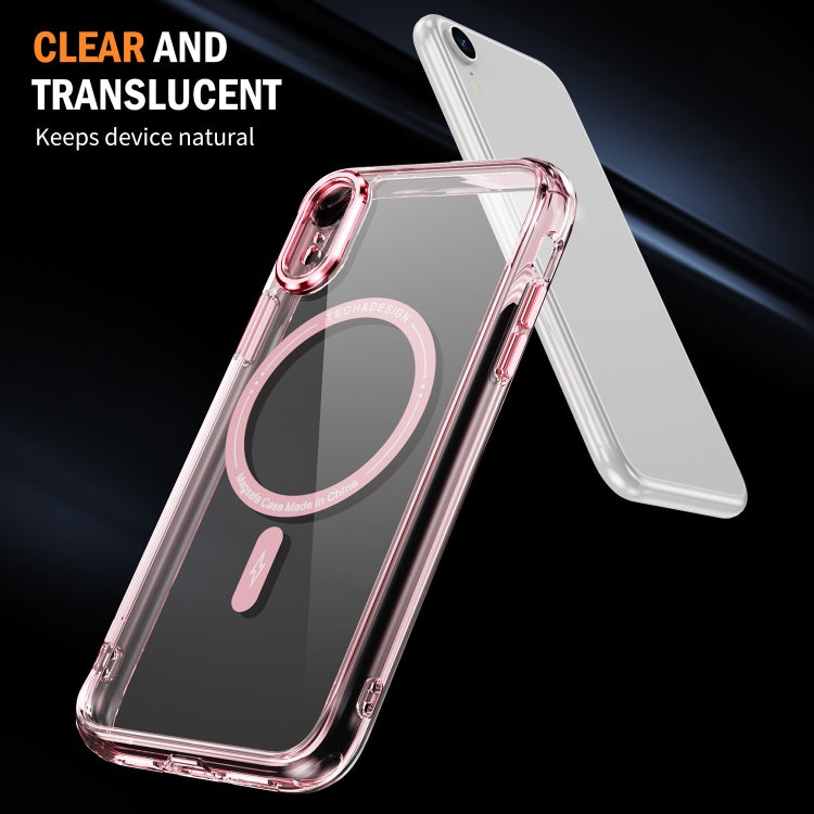 For iPhone XR Airbag Magsafe PC Hybrid TPU Phone Case