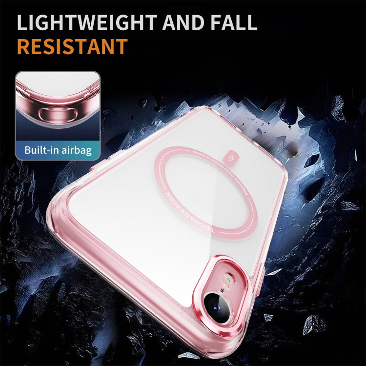 For iPhone XR Airbag Magsafe PC Hybrid TPU Phone Case