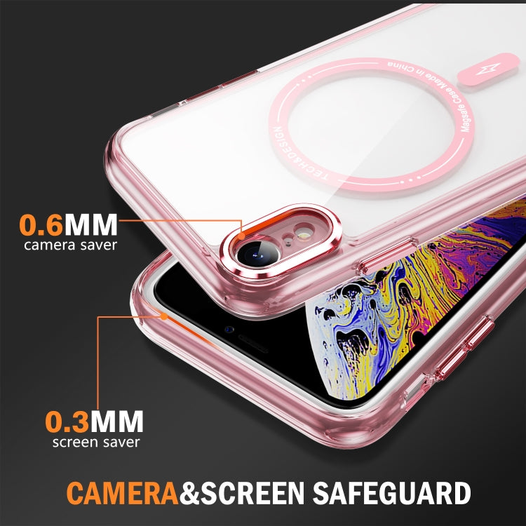 For iPhone XR Airbag Magsafe PC Hybrid TPU Phone Case