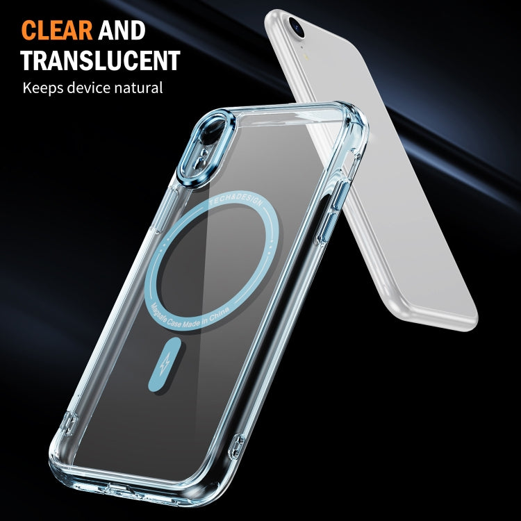 For iPhone XR Airbag Magsafe PC Hybrid TPU Phone Case