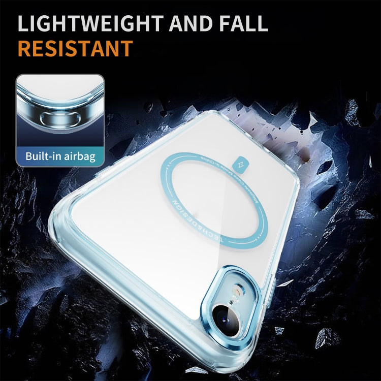 For iPhone XR Airbag Magsafe PC Hybrid TPU Phone Case