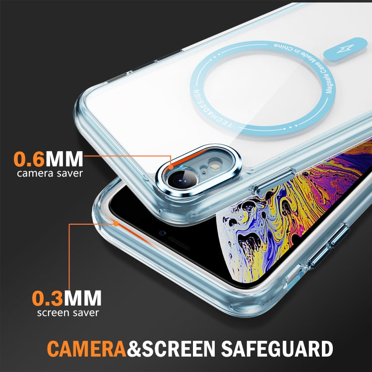 For iPhone XR Airbag Magsafe PC Hybrid TPU Phone Case