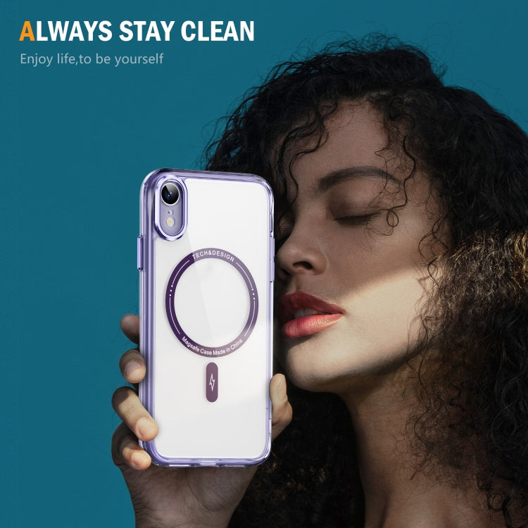 For iPhone XR Airbag Magsafe PC Hybrid TPU Phone Case