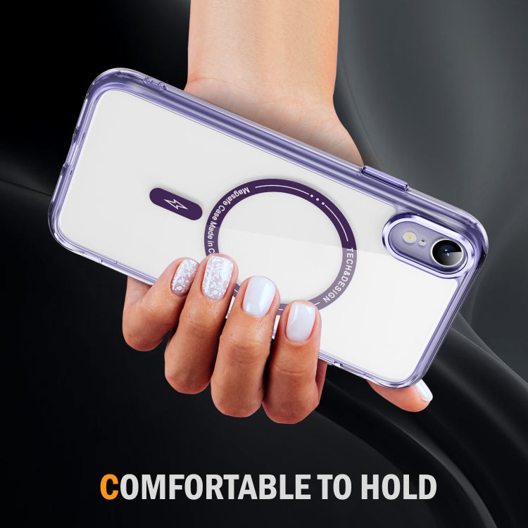 For iPhone XR Airbag Magsafe PC Hybrid TPU Phone Case