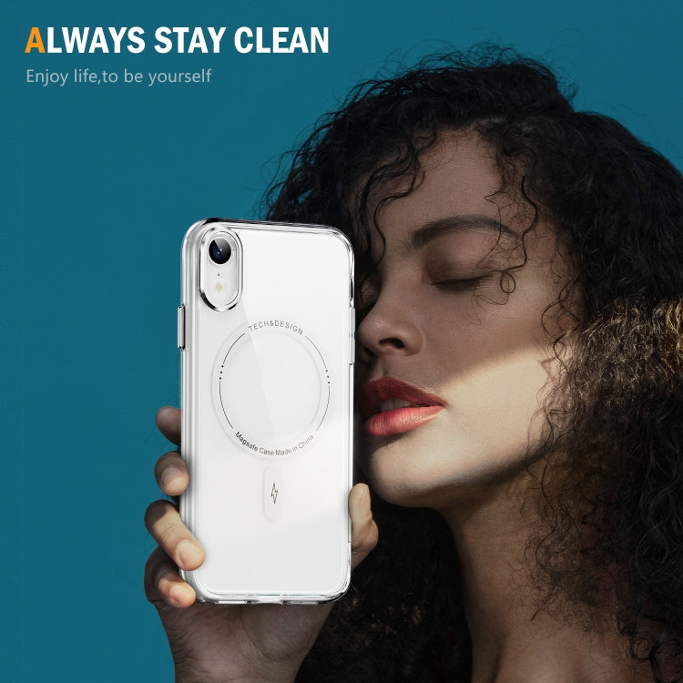 For iPhone XR Airbag Magsafe PC Hybrid TPU Phone Case
