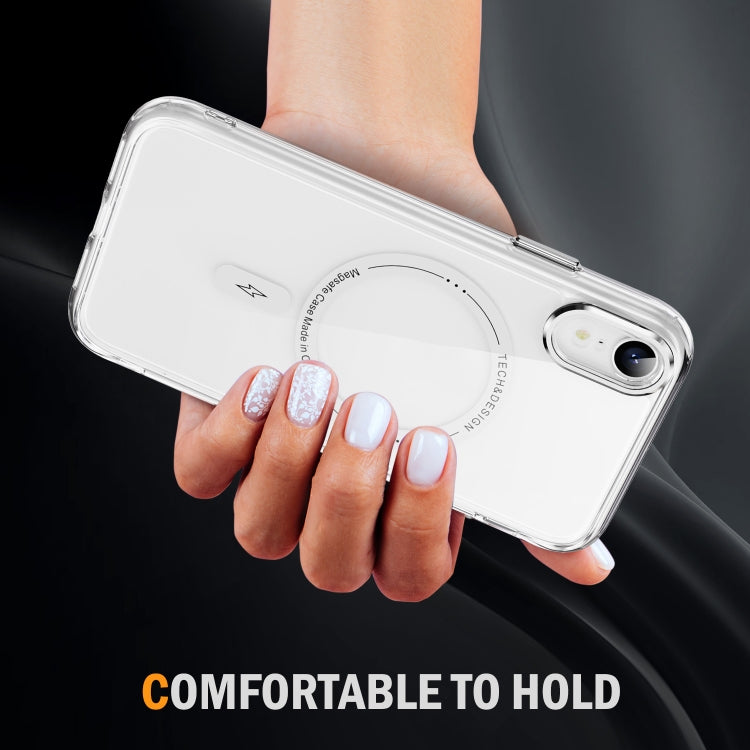 For iPhone XR Airbag Magsafe PC Hybrid TPU Phone Case