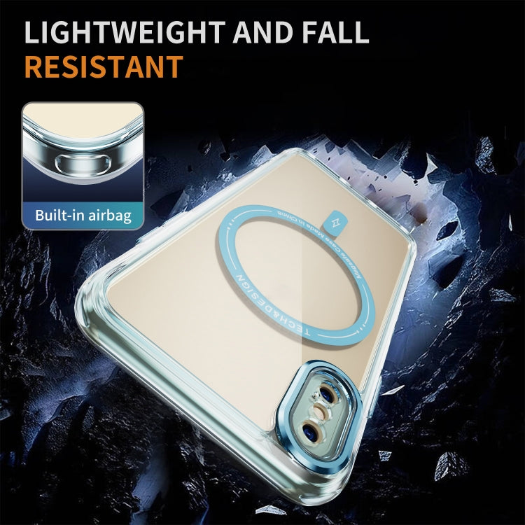 For iPhone XS Max Airbag Magsafe PC Hybrid TPU Phone Case