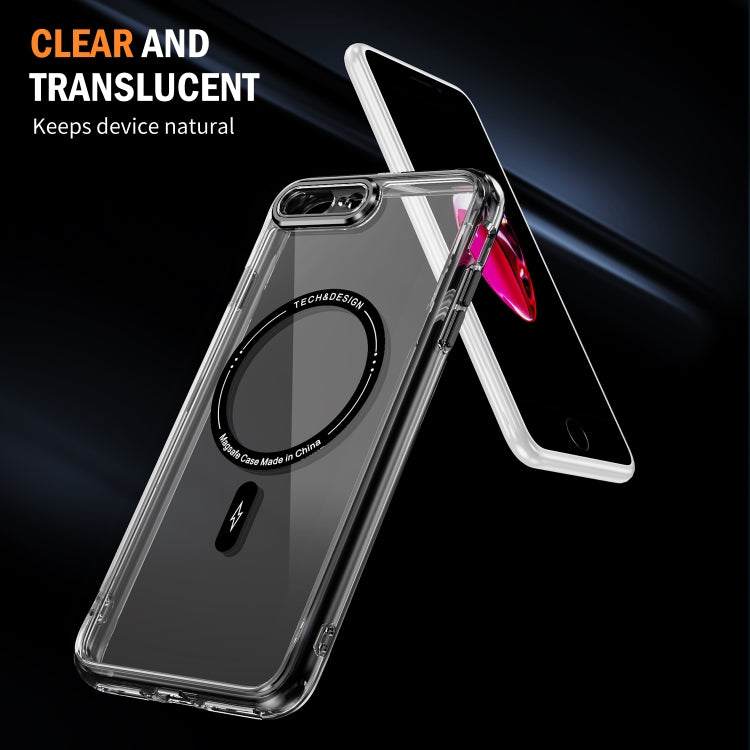 For iPhone 7 Plus / 8 Plus Airbag Magsafe PC Hybrid TPU Phone Case