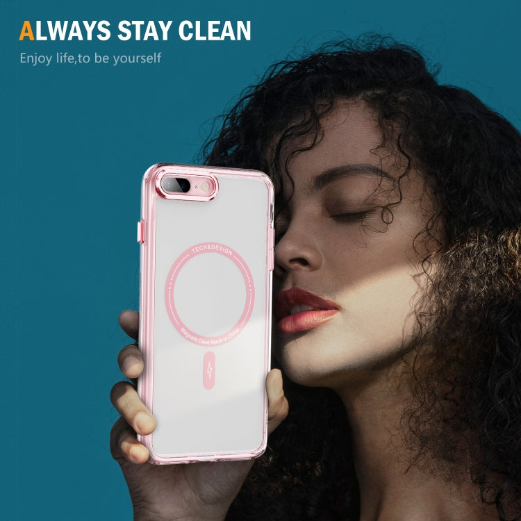 For iPhone 7 Plus / 8 Plus Airbag Magsafe PC Hybrid TPU Phone Case