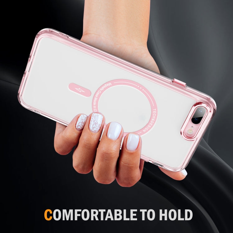 For iPhone 7 Plus / 8 Plus Airbag Magsafe PC Hybrid TPU Phone Case