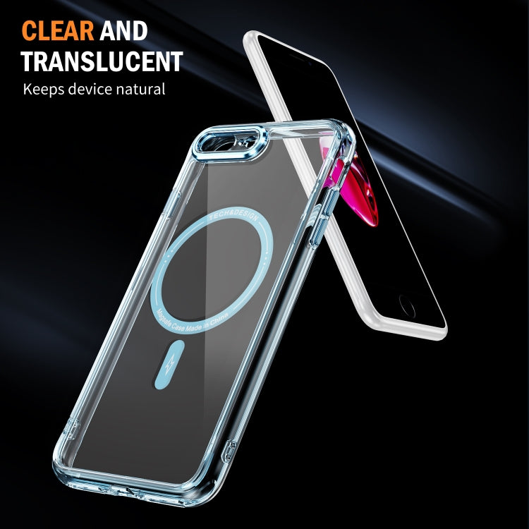 For iPhone 7 Plus / 8 Plus Airbag Magsafe PC Hybrid TPU Phone Case