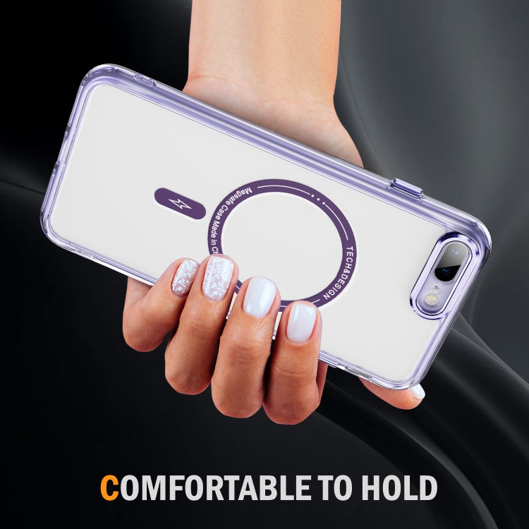 For iPhone 7 Plus / 8 Plus Airbag Magsafe PC Hybrid TPU Phone Case