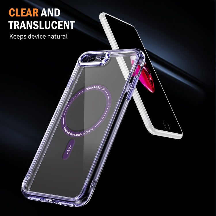 For iPhone 7 Plus / 8 Plus Airbag Magsafe PC Hybrid TPU Phone Case