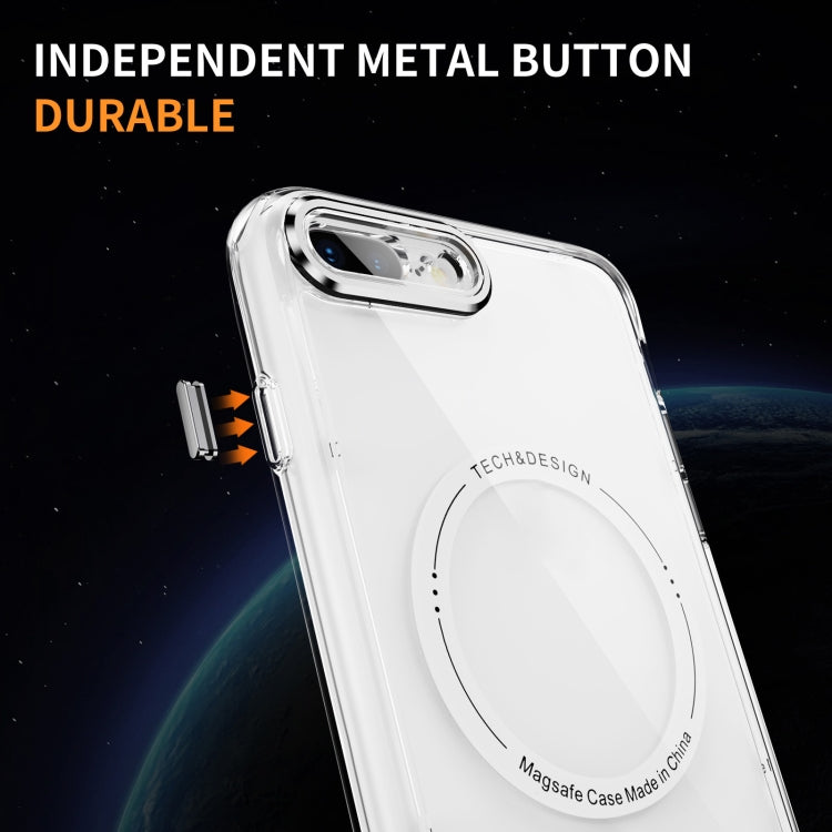 For iPhone 7 Plus / 8 Plus Airbag Magsafe PC Hybrid TPU Phone Case