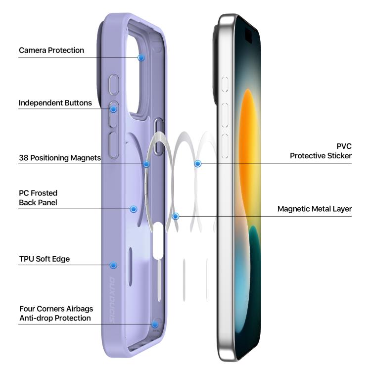 For iPhone 17 Pro Max DUX DUCIS Yind Series MagSafe TPU Hybrid PC Phone Case