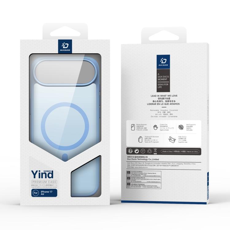 For iPhone Air DUX DUCIS Yind Series MagSafe TPU Hybrid PC Phone Case