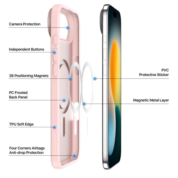 For iPhone Air DUX DUCIS Yind Series MagSafe TPU Hybrid PC Phone Case