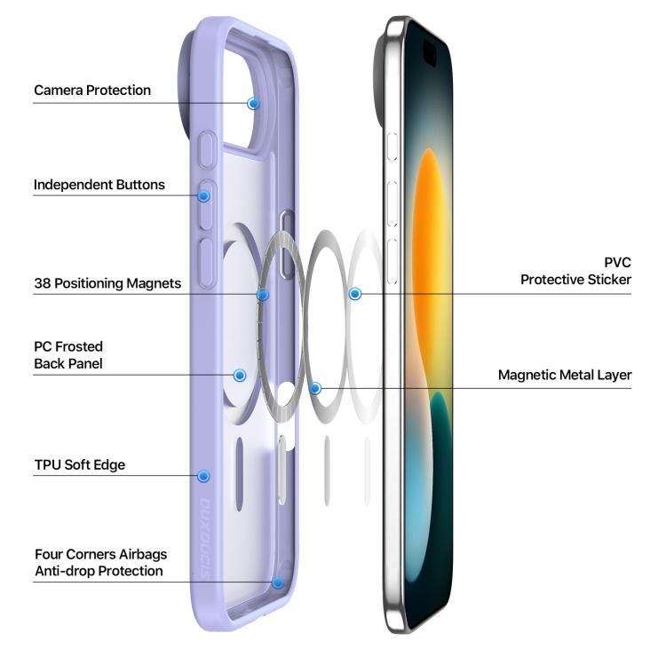 For iPhone Air DUX DUCIS Yind Series MagSafe TPU Hybrid PC Phone Case