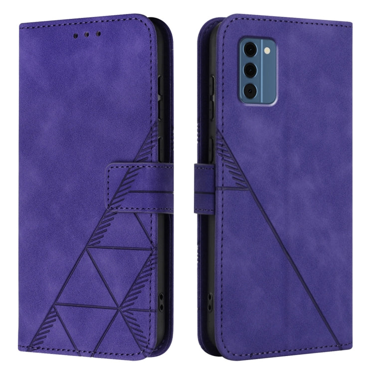 For Nokia C300 Crossbody 3D Embossed Flip Leather Phone Case