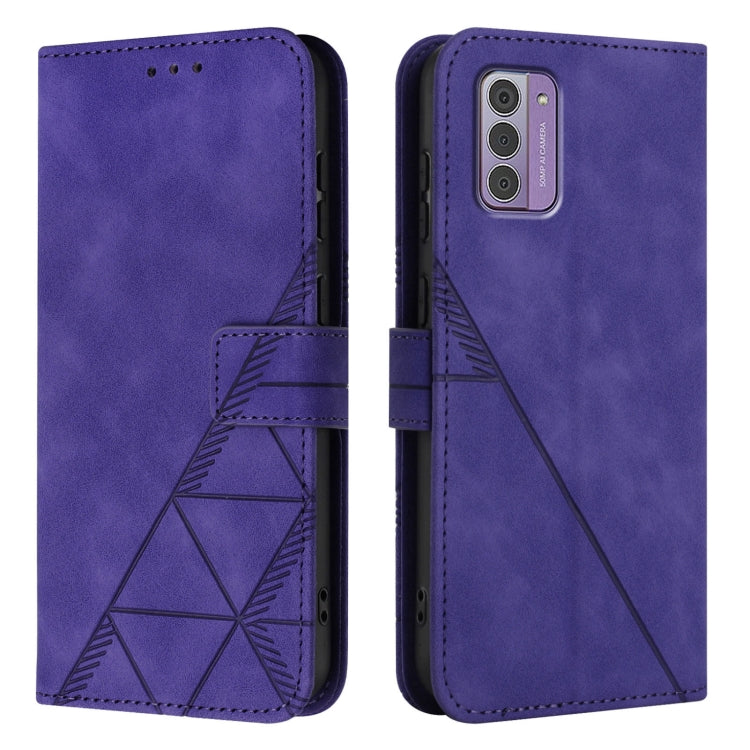 For Nokia G42 / G310 5G Crossbody 3D Embossed Flip Leather Phone Case