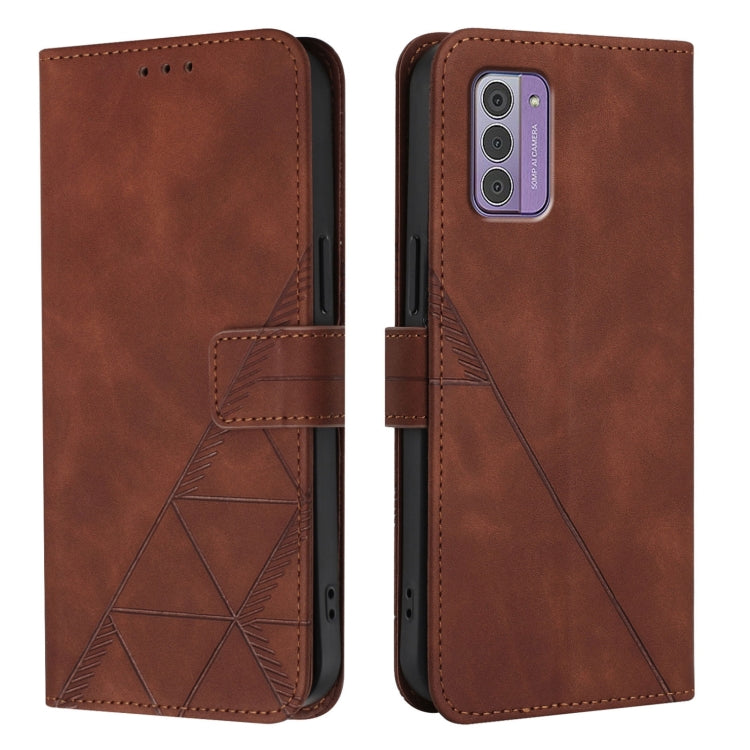 For Nokia G42 / G310 5G Crossbody 3D Embossed Flip Leather Phone Case