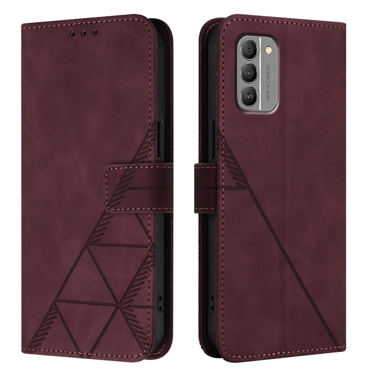 For Nokia G400 Crossbody 3D Embossed Flip Leather Phone Case