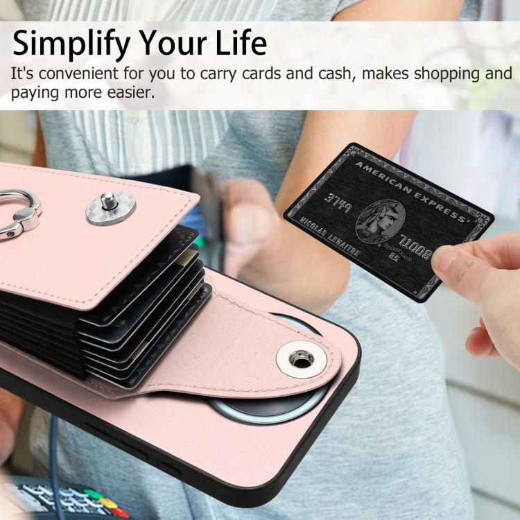 For vivo Y39 5G / Y300i Organ Card Bag Ring Holder Phone Case