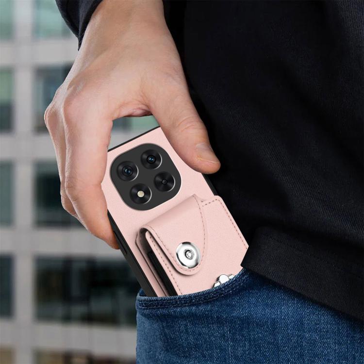For Redmi Note 14 Pro 5G Global Organ Card Bag Ring Holder Phone Case