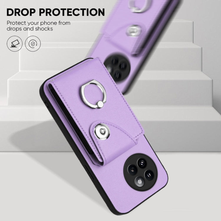 For Xiaomi Civi 4 Pro Organ Card Bag Ring Holder Phone Case