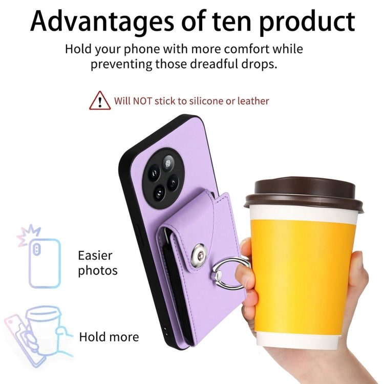 For Xiaomi Civi 4 Pro Organ Card Bag Ring Holder Phone Case