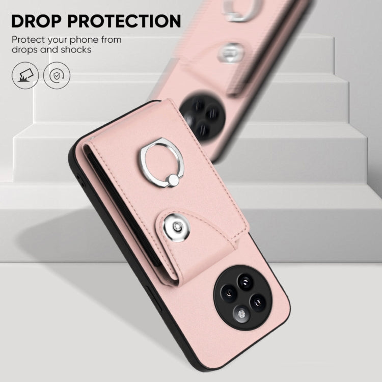 For Xiaomi Civi 4 Pro Organ Card Bag Ring Holder Phone Case