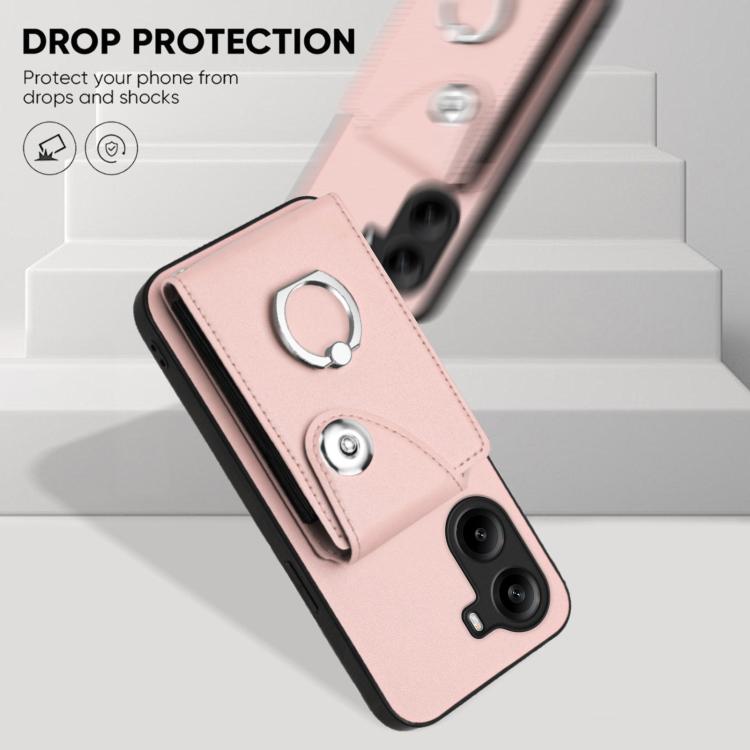 For Xiaomi Poco X7 Pro Organ Card Bag Ring Holder Phone Case