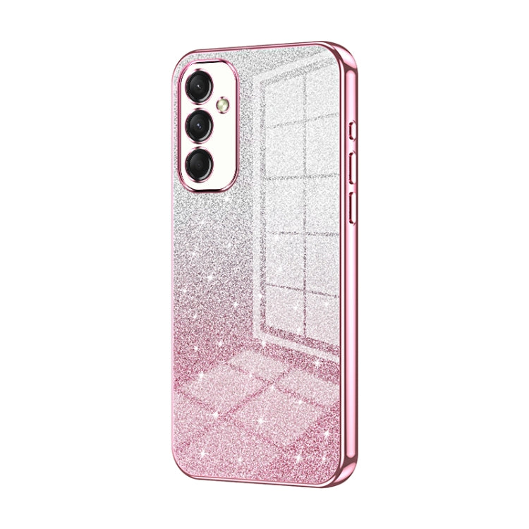For Samsung Galaxy A16 5G Gradient Glitter Powder Electroplated Phone Case