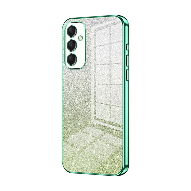 For Samsung Galaxy A16 5G Gradient Glitter Powder Electroplated Phone Case