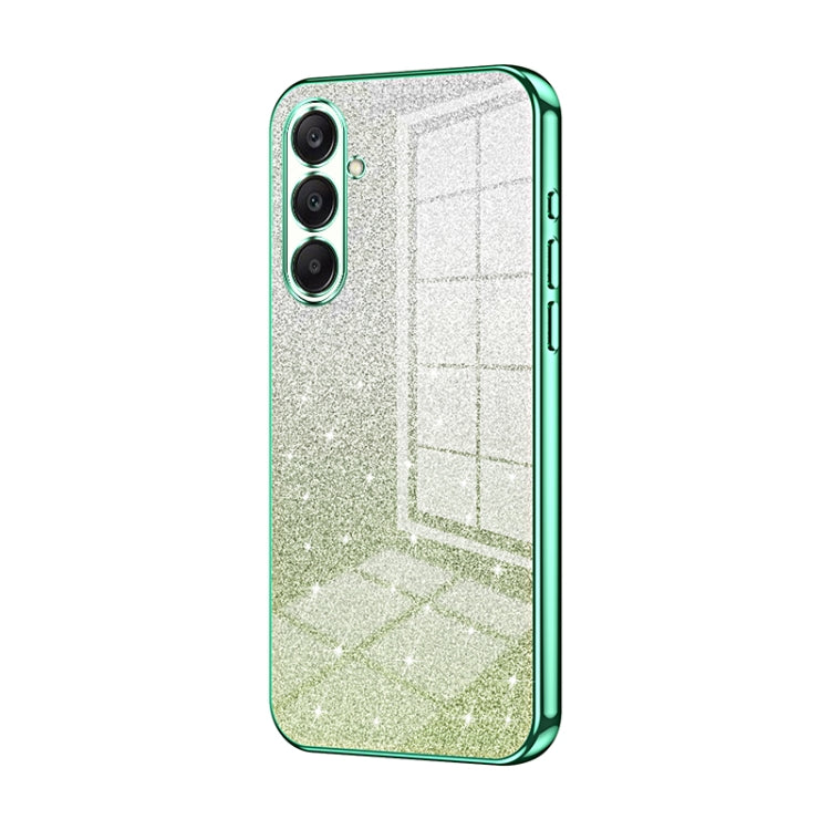 For Samsung Galaxy A26 Gradient Glitter Powder Electroplated Phone Case