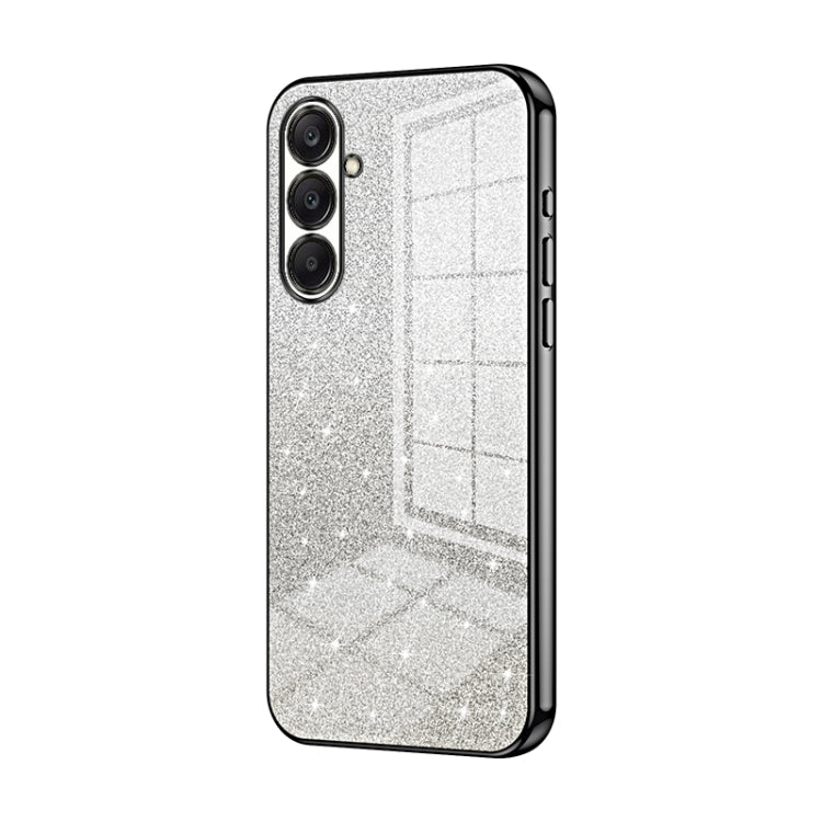 For Samsung Galaxy A26 Gradient Glitter Powder Electroplated Phone Case
