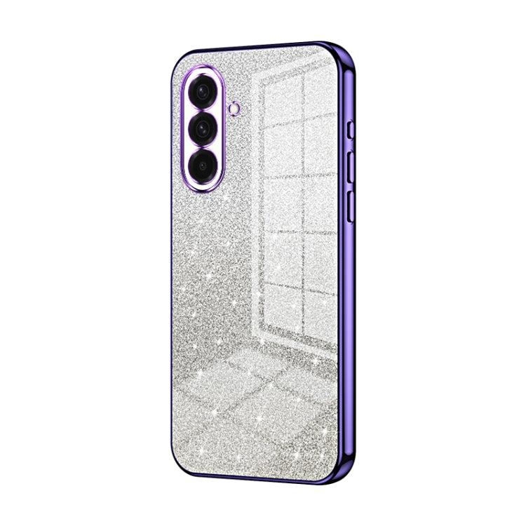 For Samsung Galaxy A36 Gradient Glitter Powder Electroplated Phone Case