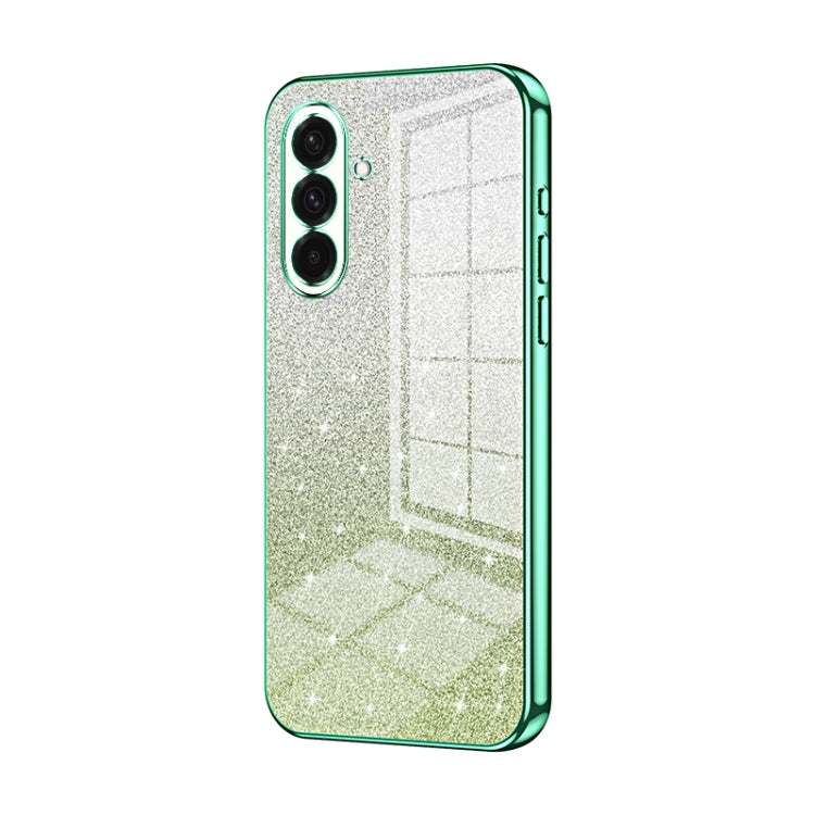 For Samsung Galaxy A36 Gradient Glitter Powder Electroplated Phone Case