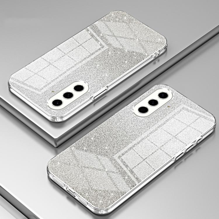 For Samsung Galaxy A57 5G Gradient Glitter Powder Electroplated Phone Case