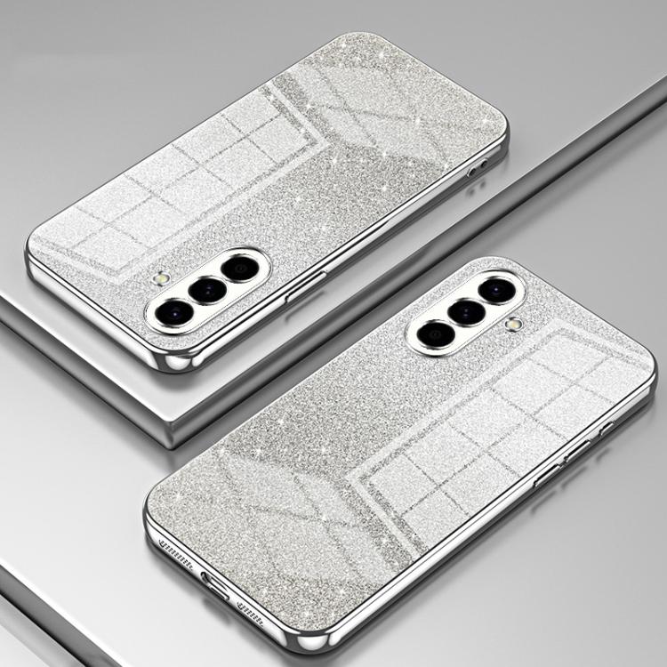 For Samsung Galaxy A57 5G Gradient Glitter Powder Electroplated Phone Case