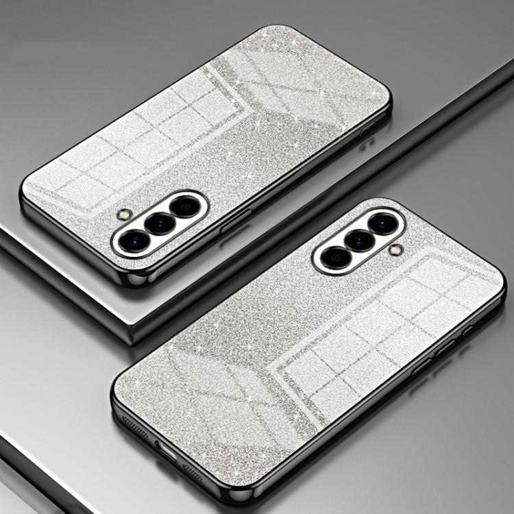 For Samsung Galaxy A57 5G Gradient Glitter Powder Electroplated Phone Case
