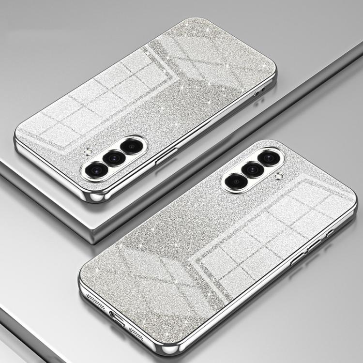 For Samsung Galaxy A37 5G Gradient Glitter Powder Electroplated Phone Case