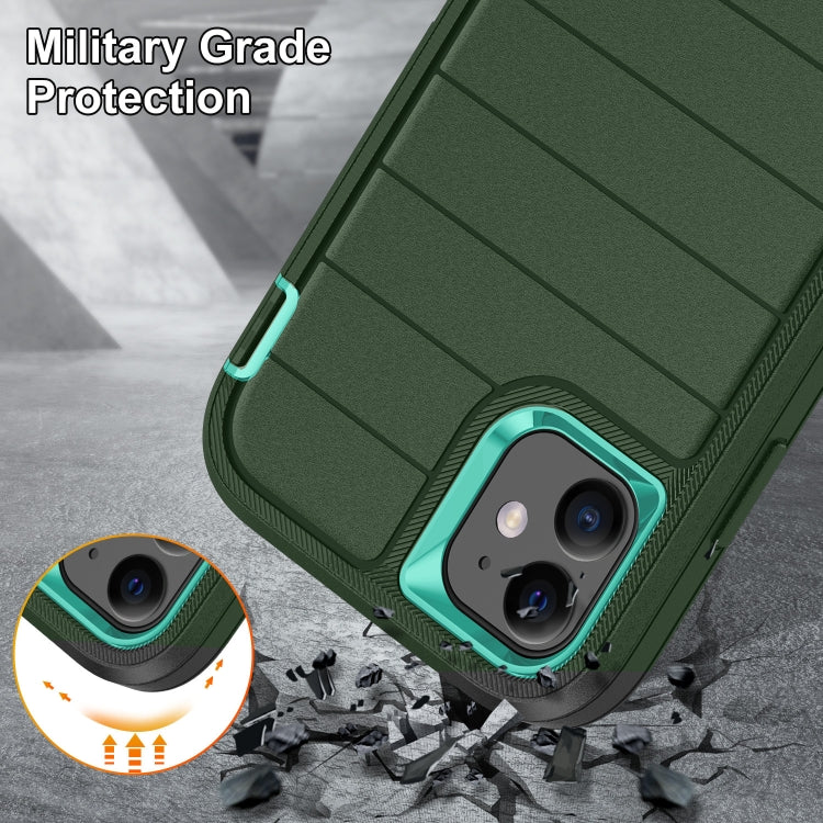 For iPhone 13 Pro Defender Gen2 Rugged PC + Silicone Phone Case with Holder