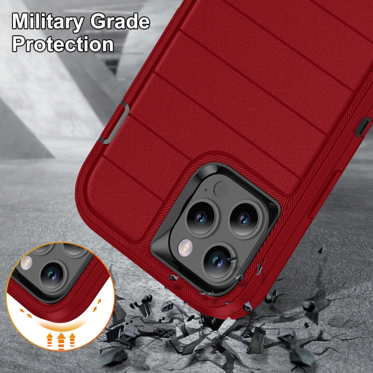 For iPhone 12 Pro Max Defender Gen2 Rugged PC + Silicone Phone Case with Holder
