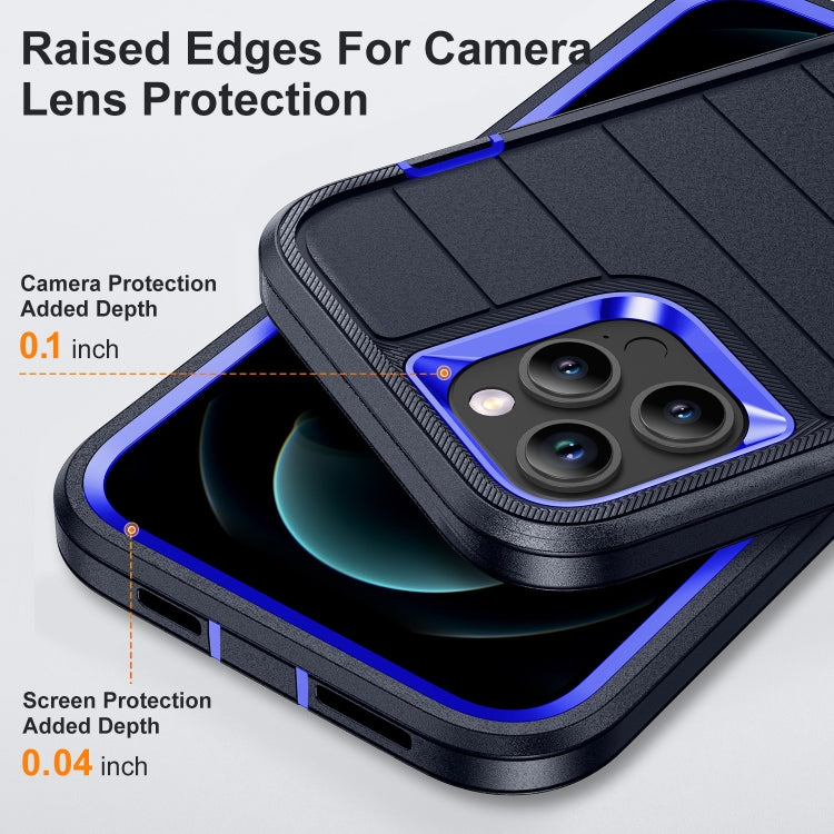 For iPhone 12 Pro Max Defender Gen2 Rugged PC + Silicone Phone Case with Holder